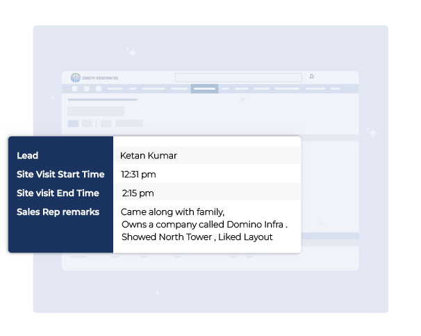 Comprehensive lead profile view with full history of interactions, communication logs, and preferences for personalized lead management.