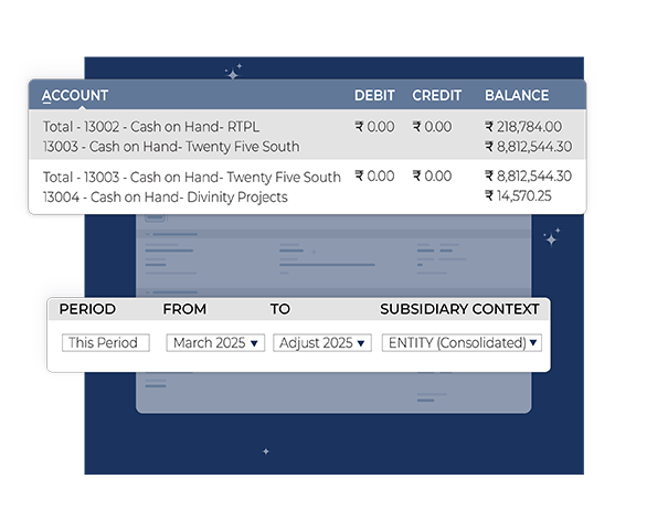 General Ledger in real estate ERP and finance software for accurate property accounting and financial reporting.