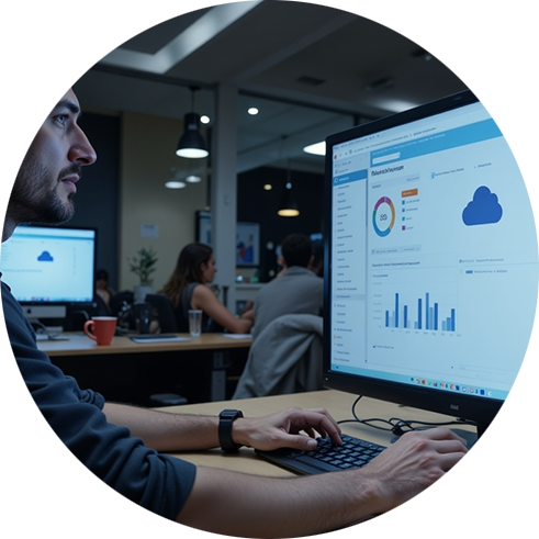 Powersoft consultants creating a cloud strategy and secure Oracle EBS to NetSuite migration roadmap tailored to business needs.